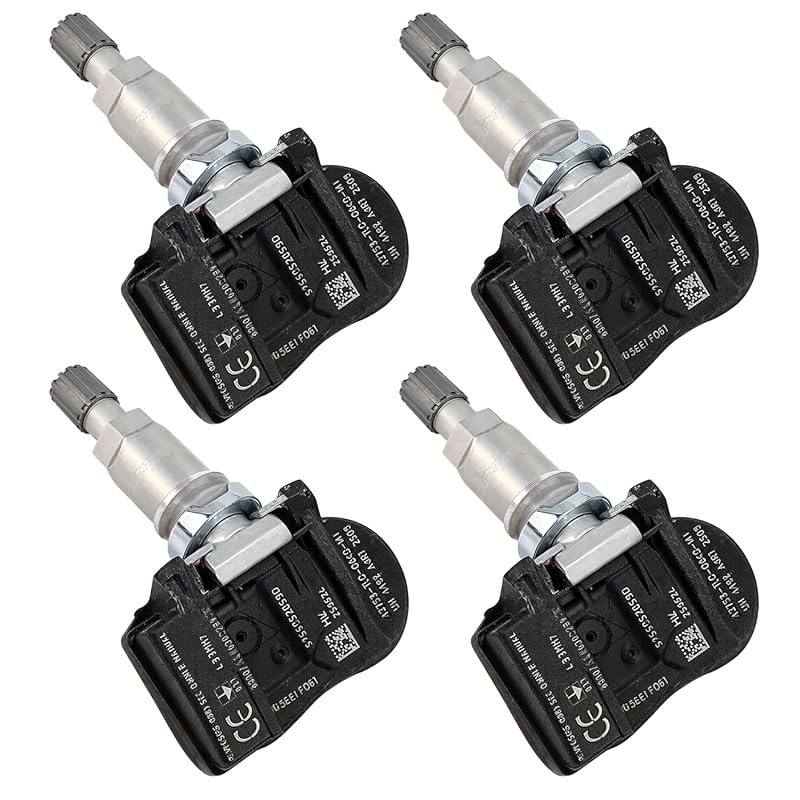 4PCS TPMS Sensor 433MHz Compatible with Honda Accord 2013