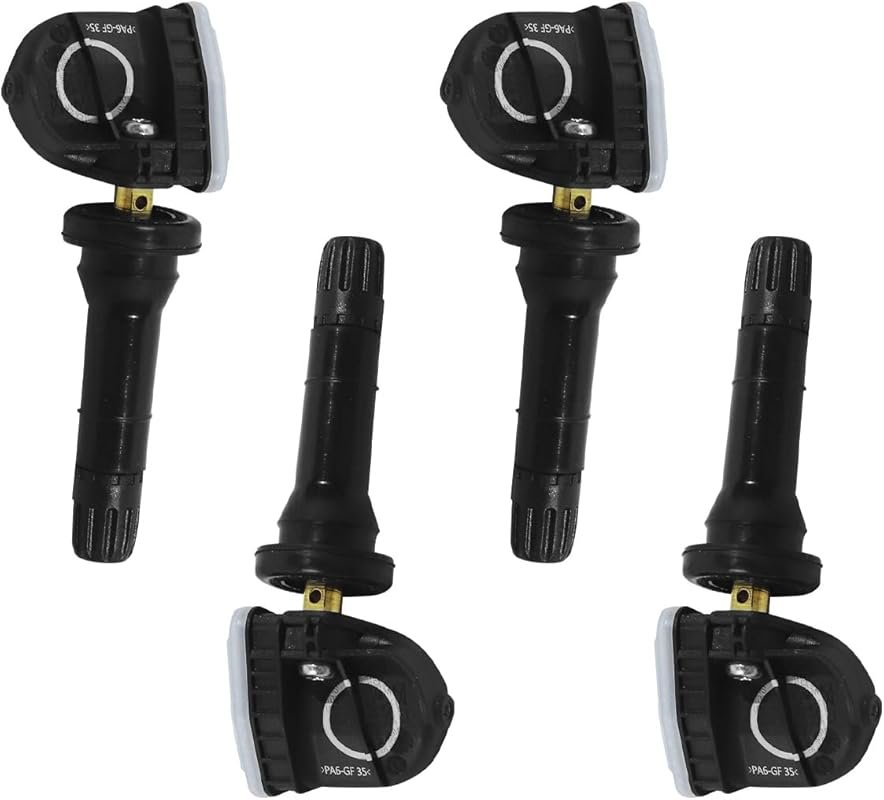 TPMS Sensors Set of 4 for Ford F-150, Mustang, Lincoln Continental, an