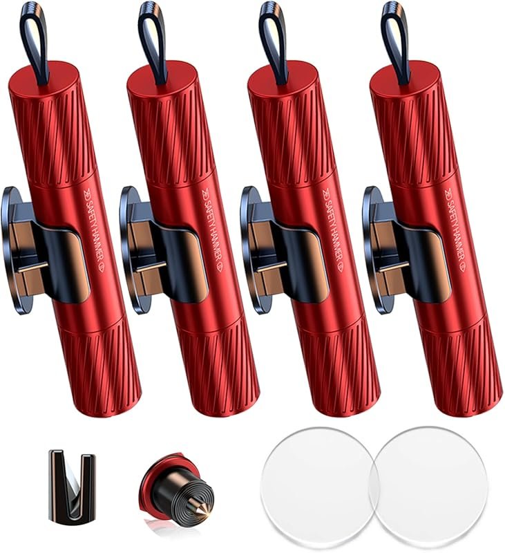 Car Window Breaker and Seatbelt Cutter for Emergency Rescue on Land an