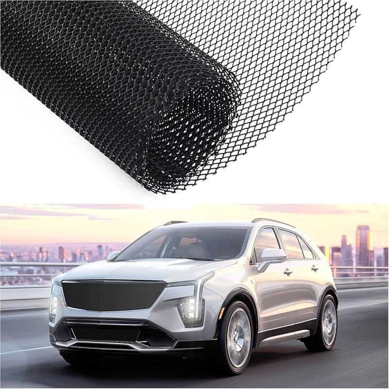 Rhombic Hole Car Grill Mesh Shielding Gravel Grille Guard,40