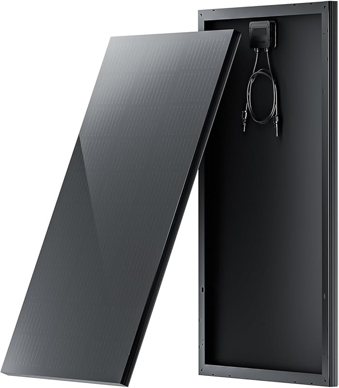 STAR 100W 12/24V Solar Panel with Full-Screen Design and 25% Efficienc