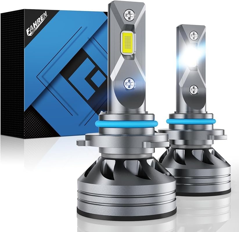 9012/HIR2 LED Bulb, 80,000 LM, 6500K with Cooling Fan, 7-Year Lifespan