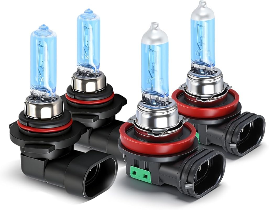 9005/HB3 High/Low Beam and H11 Fog Light Bulbs Combo for Ford Explorer