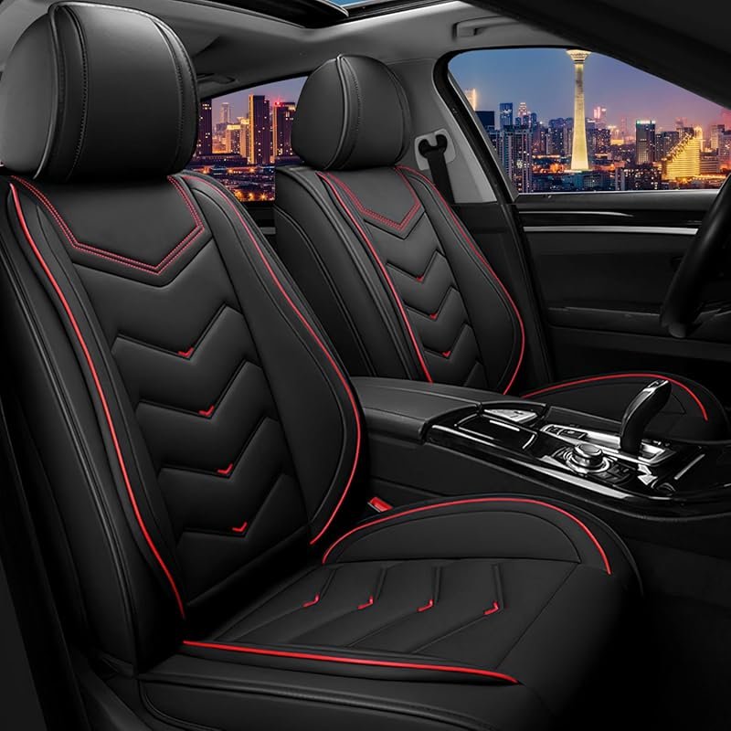 Premium Nappa Leather Seat Covers for Kia Soul, Standard 2-Seat Set in