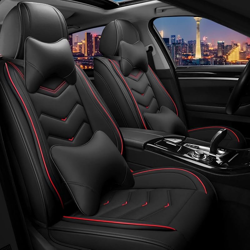 CTDS Premium Nappa Leather Sport Seat Covers for Hyundai Elantra 2001-