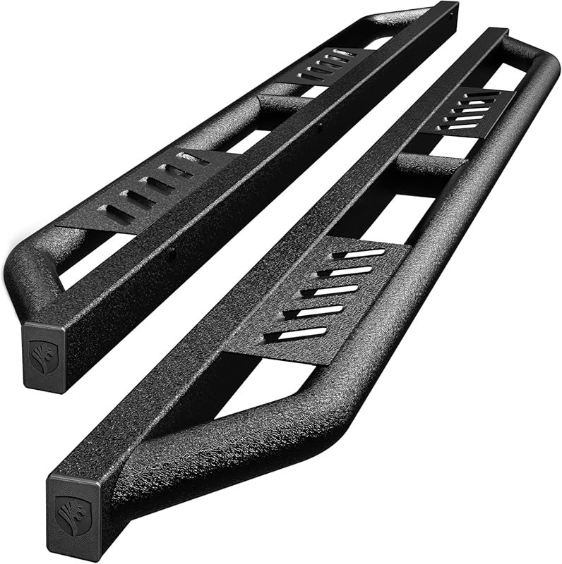 Tyger Auto Trax Textured Black Drop Step Running Boards for 2007-2021