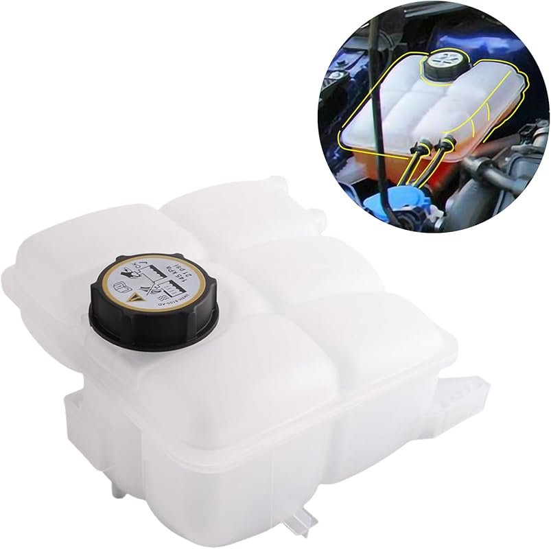 Front Engine Coolant Recovery Reservoir Tank with Cap for Ford Escape,