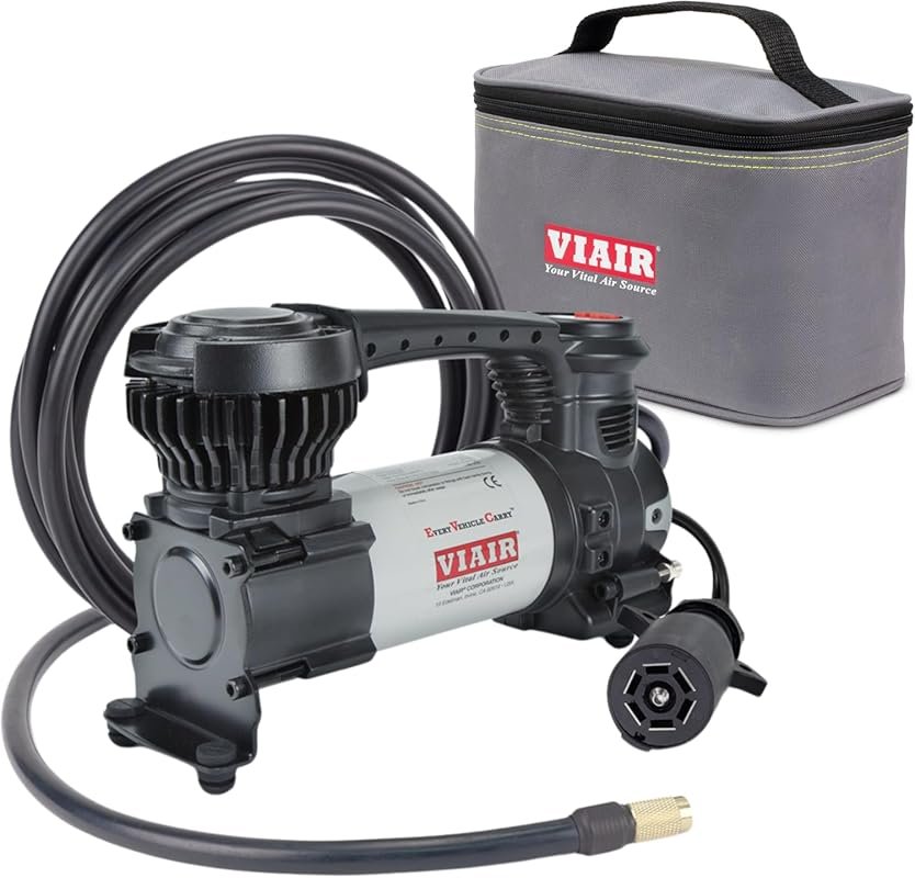 VIAIR EVC88P7 RV Tire Inflator with Preset Auto Shut-Off and 7-Way Tra
