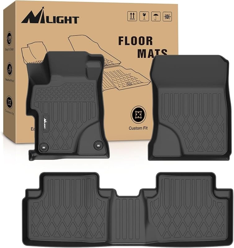 Nilight TPE Floor Mats for 2012-2015 Honda Civic Sedan, All-Weather Cu