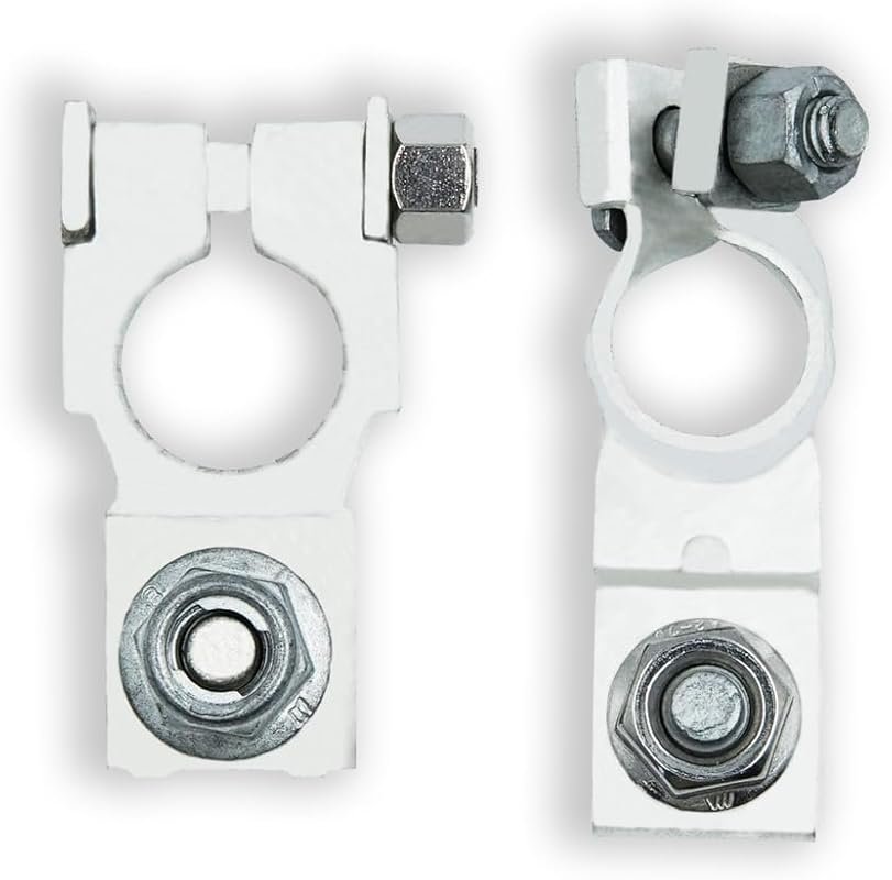 Positive and Negative Battery Terminal Assemblies with NUT Fit for Toy