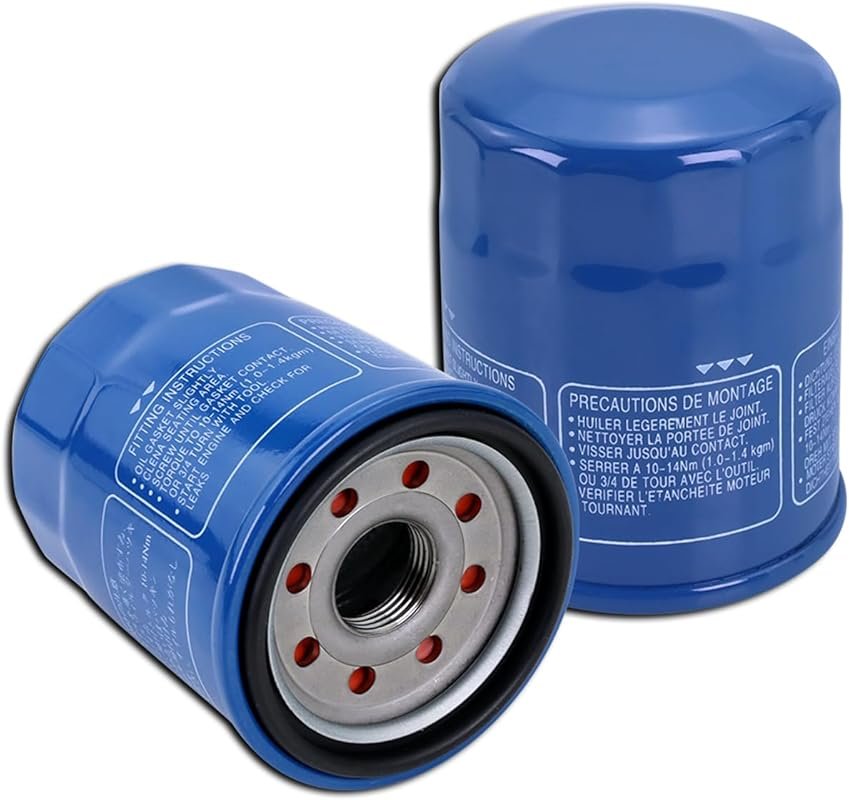 2-Pack Engine Oil Filter Compatible with Honda CR-V, Accord, Civic and