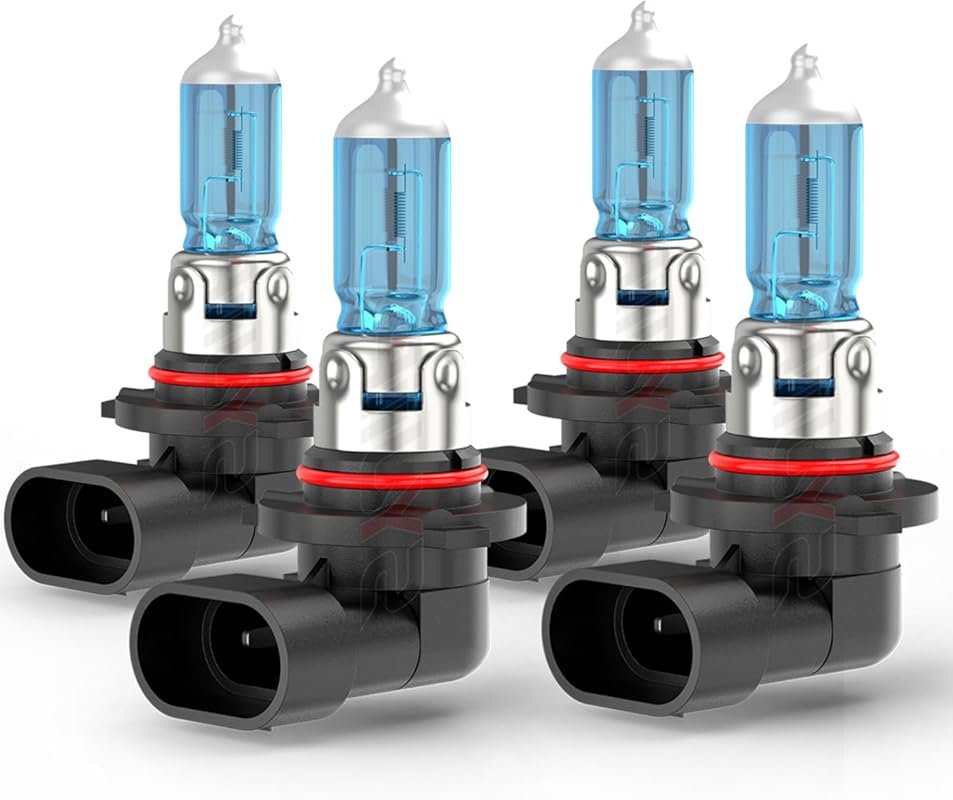 Upgraded Halogen Bulbs for Honda Accord 1990-2012, 9005 High/9006 Low 