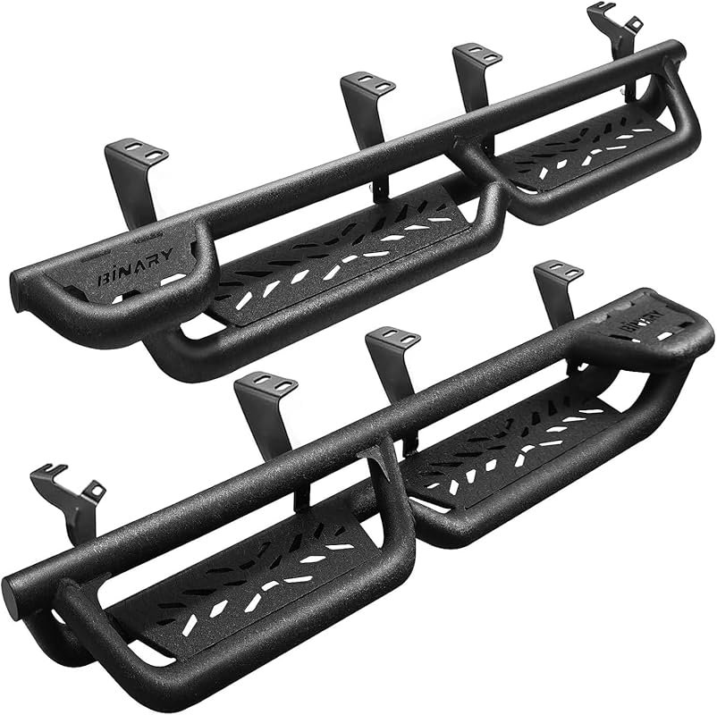 Binary Star 6-Inch Carbon Steel Step Bars for 2022-2026 Toyota Tundra