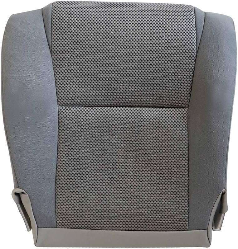 Gray Front Driver or Passenger Side Bottom Replacement Cloth Seat Cove