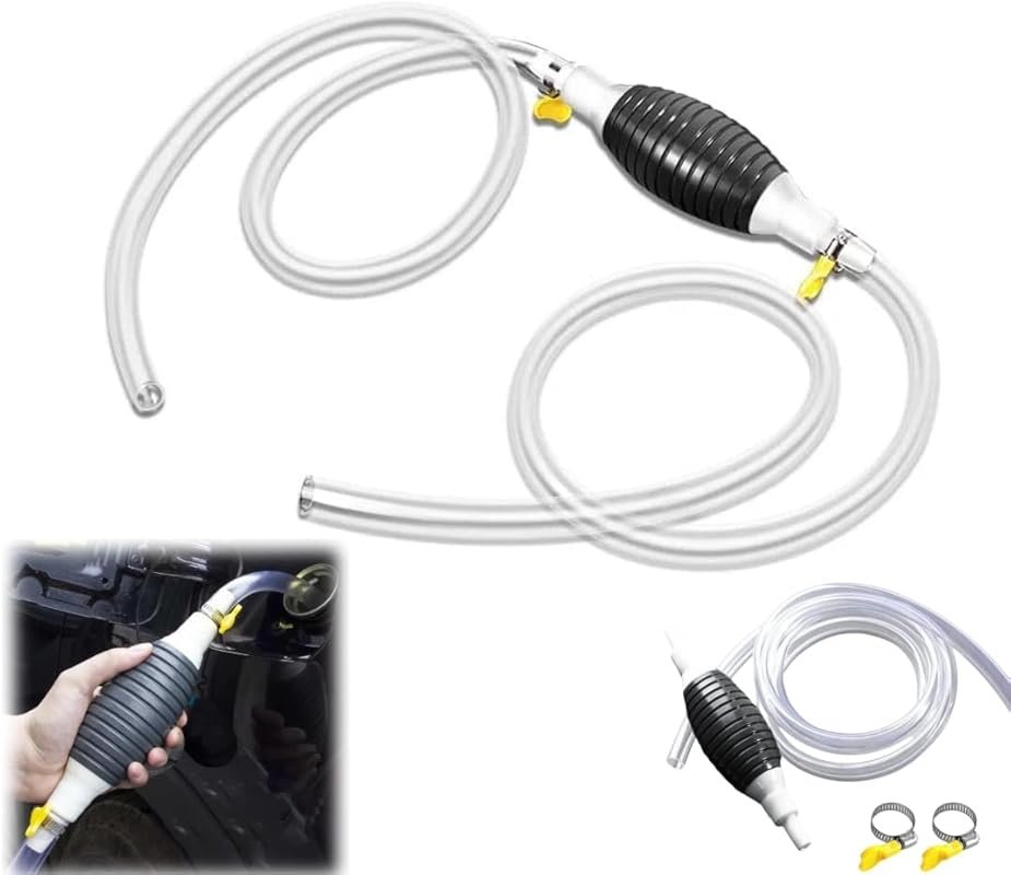 Multifunctional Liquid Siphon, 2024 Upgrate Siphon Pump for Gasoline, 