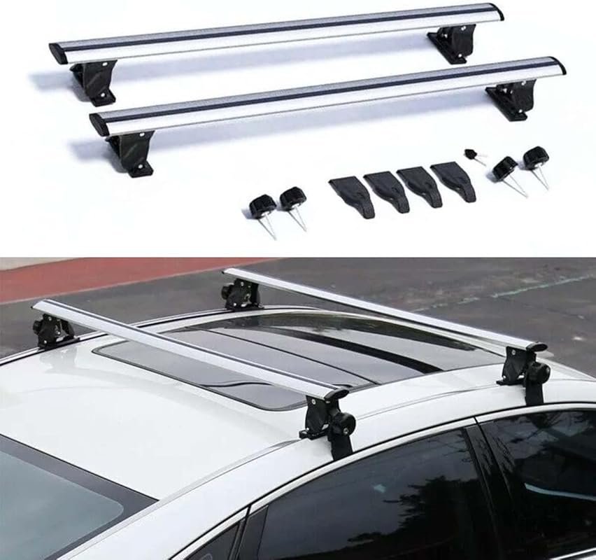 Aluminum Roof Rail Cross Bars for Ford Focus 2012-2018 Luggage Carrier