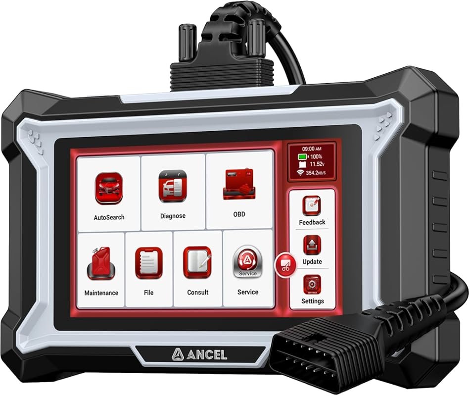 ANCEL DS100 OBD2 Scanner for Subaru ABS SRS Transmission and Engine Code Reader