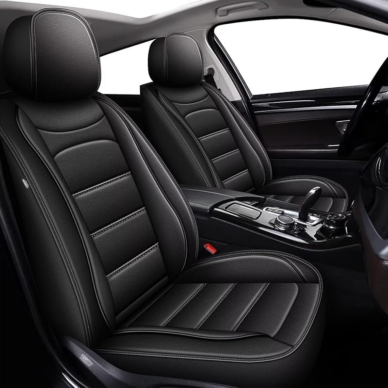 Luxury Car Seat Covers for Honda Accord 2007-2017: Full Set, 5-Seat Bl