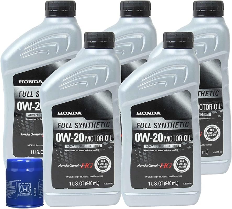 Genuine OEM 5 Quarts Full Synthetic 0W