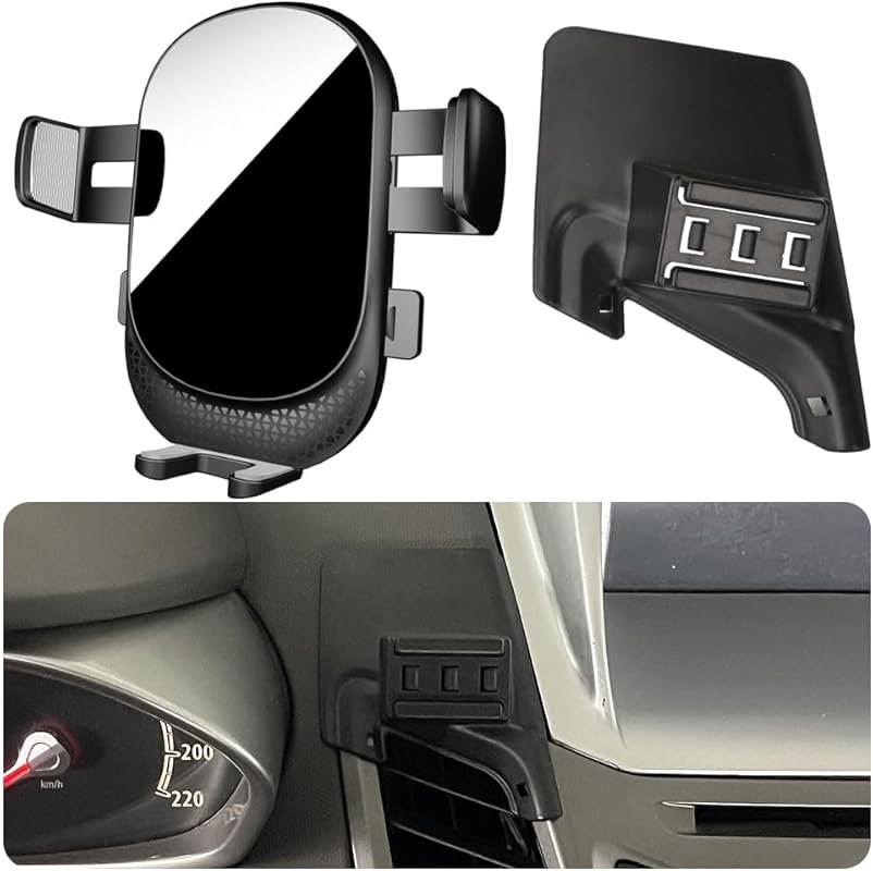 Car Phone Holder for Ford Fiesta 2011-2019 – Auto Lock Hands-Free Moun