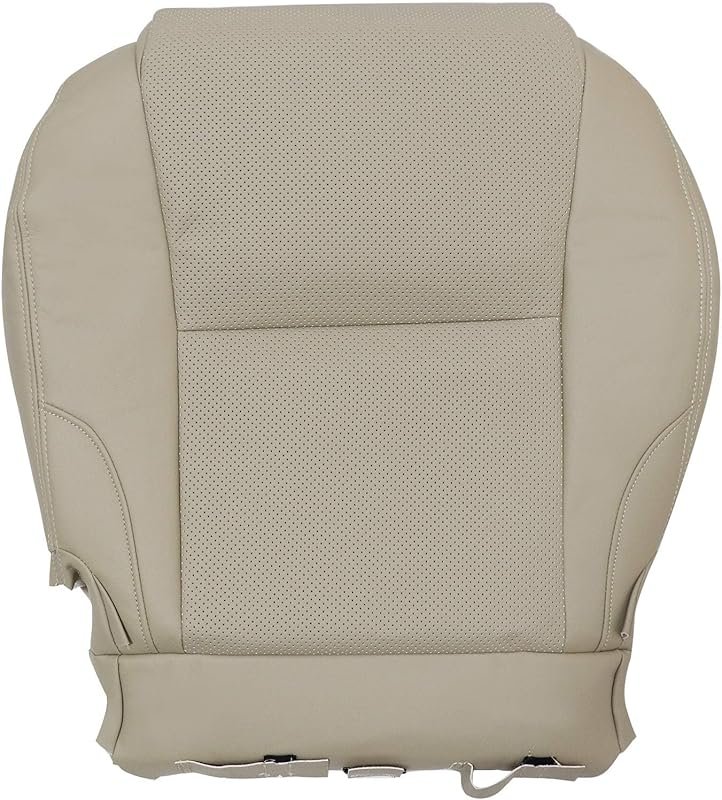 Tan Perforated Leather Seat Cover for Lexus IS250 IS350 Driver Side Bo