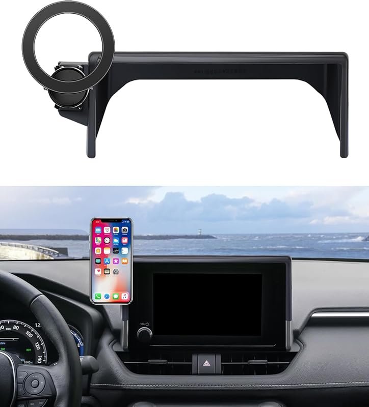 MaserWeller Car Phone Holder for Toyota RAV4 2019-2025, Fixed Clip 360