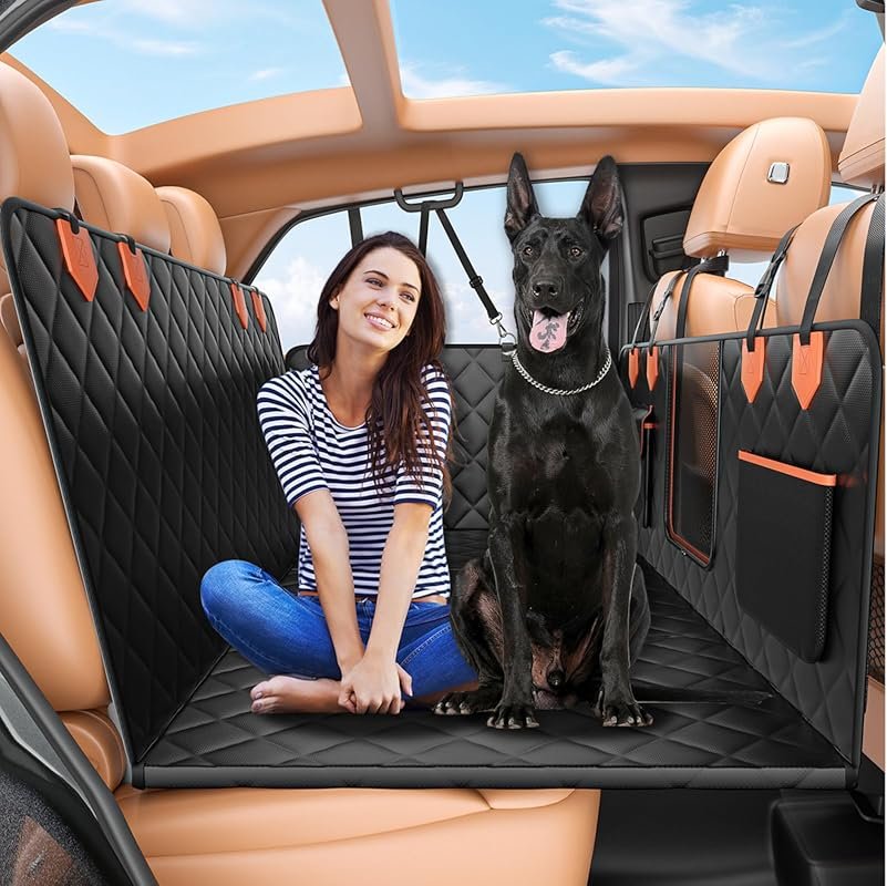 Hard Bottom Dog Seat Cover Holds 500 lbs, Waterproof and Non-Slip for 