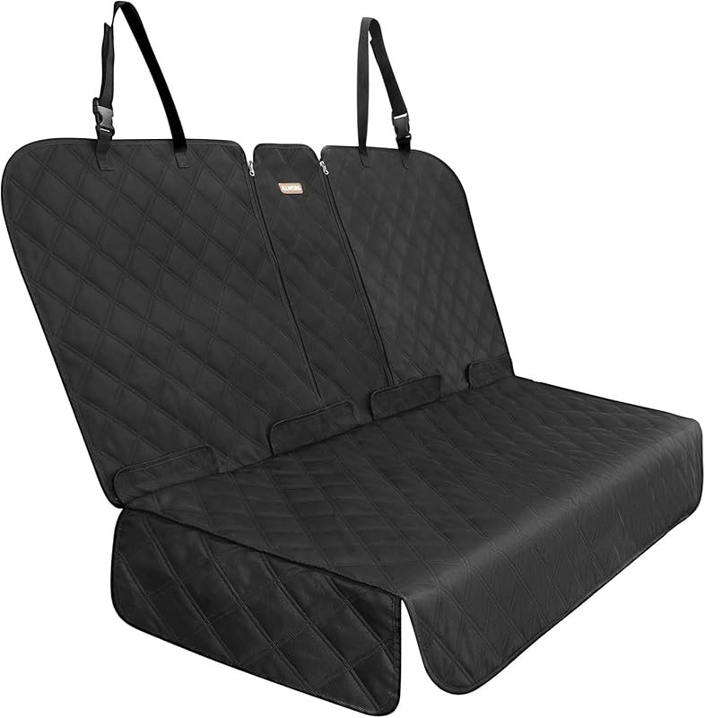 900D Oxford Waterproof Back Seat Cover - Split Bench, Non-Slip, Easy C
