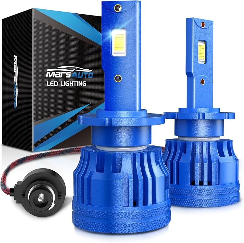 D2S and D2R LED Fog Light Bulbs with 6000K Cold White and Plug and Pla