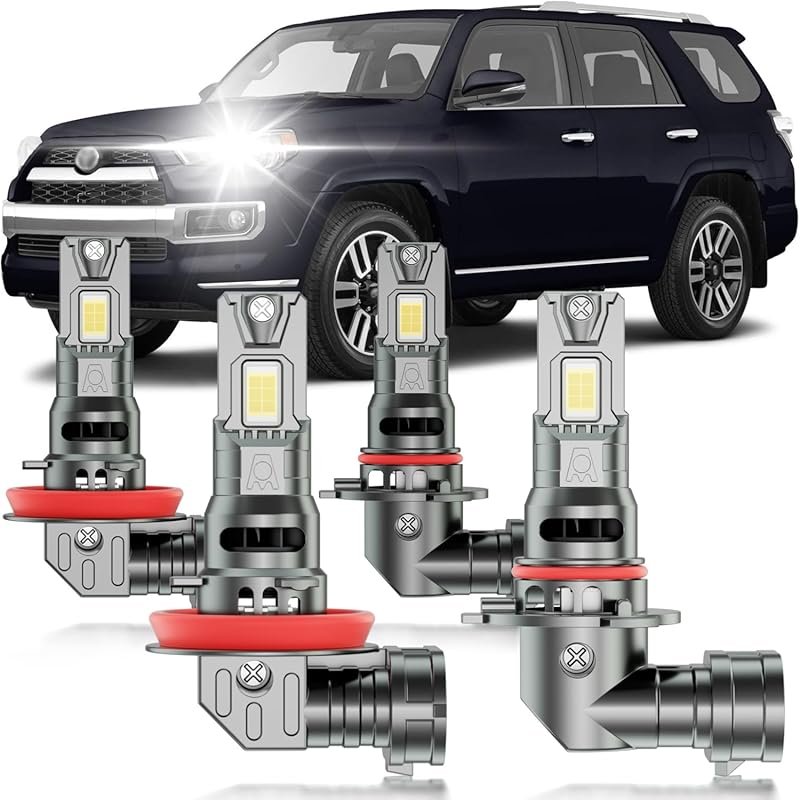 LED Headlight Bulbs for 2006-2020 Toyota 4Runner: Multi-Beam Combo, St