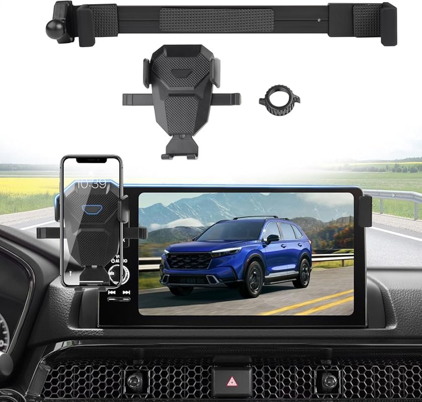 Adjustable Car Phone Mount for Honda CR-V 2023–2026 – Hands-Free, Ultr