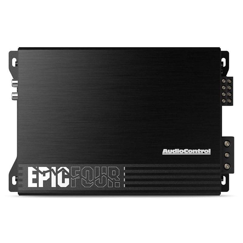 AudioControl EPICFOUR 800W RMS 4-Channel Class D Car Amplifier with Hi