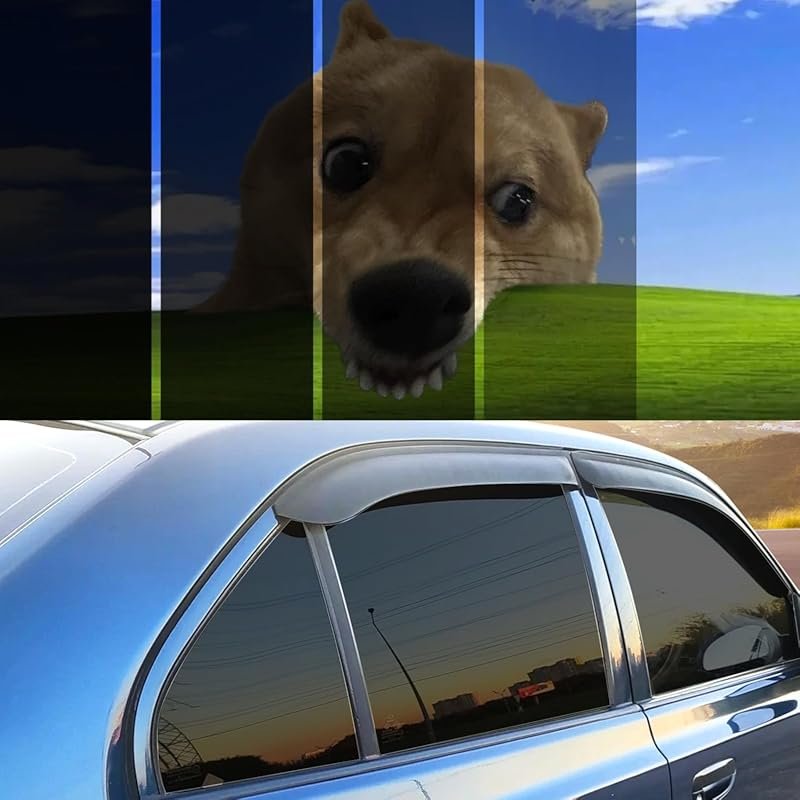 IAQWE Ceramic Window Tint 35% VLT, UV/IR Blocking, Heat & Glare Reduct