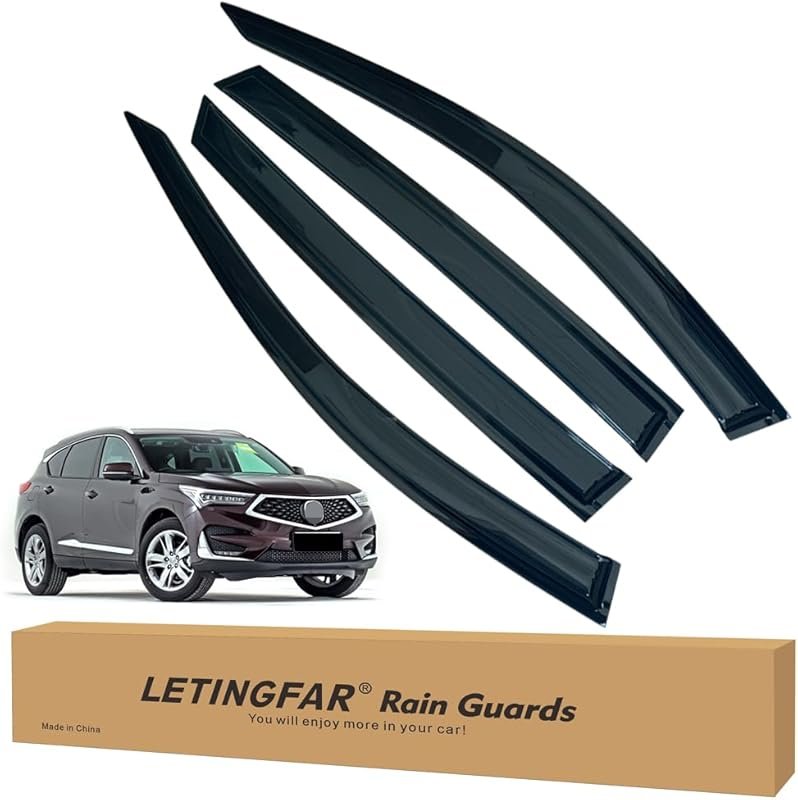Window Visors Rain Guards for Acura RDX 2019 2020 2021 2022 2023 2024