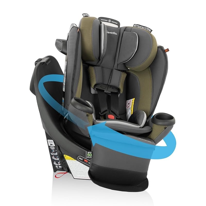Evenflo Revolve360 Extend Convertible Car Seat with 360-Degree Rotatio