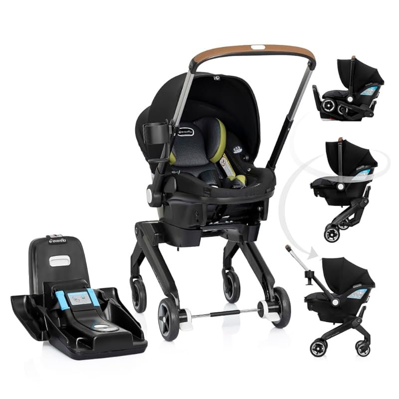 Evenflo Shyft DualRide Infant Car Seat and Stroller Combo for Babies 3