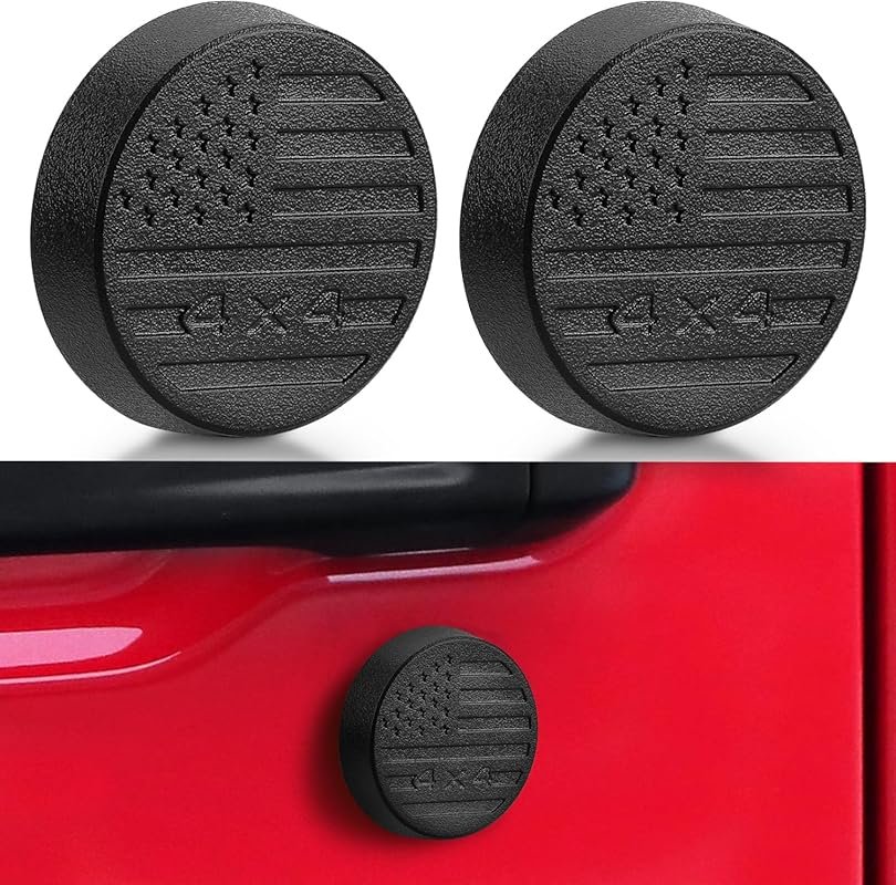 Strong Magnet Keyhole Covers for 2018-2026 Jeep Wrangler JL and Gladia