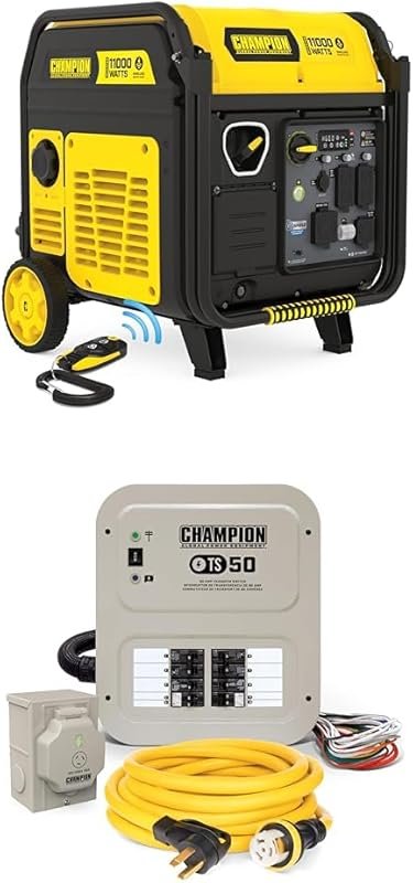 Champion 11,000-Watt Portable Inverter Generator with Wireless Remote