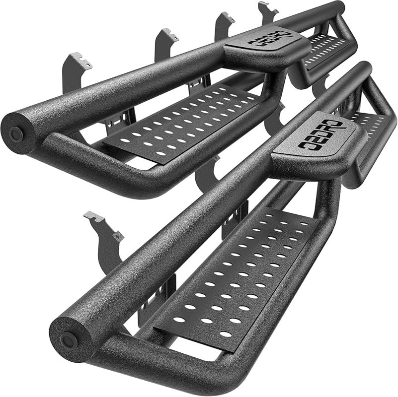 Powder Coated Steel Drop Side Steps for the 2022-2026 Toyota Tundra C