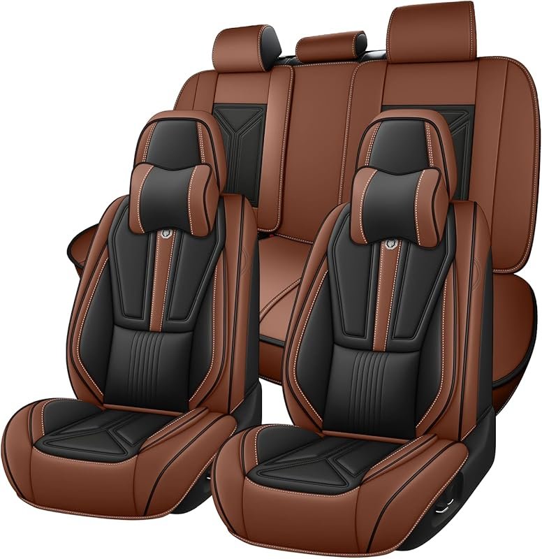 Premium Nappa Leather Seat Covers for Ford Ranger 2019-2024 – Full Set