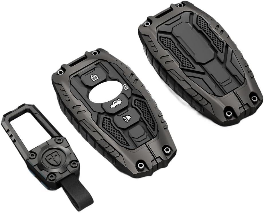 Heavy zinc alloy key fob cover compatible with Subaru BRZ, Outback, Le