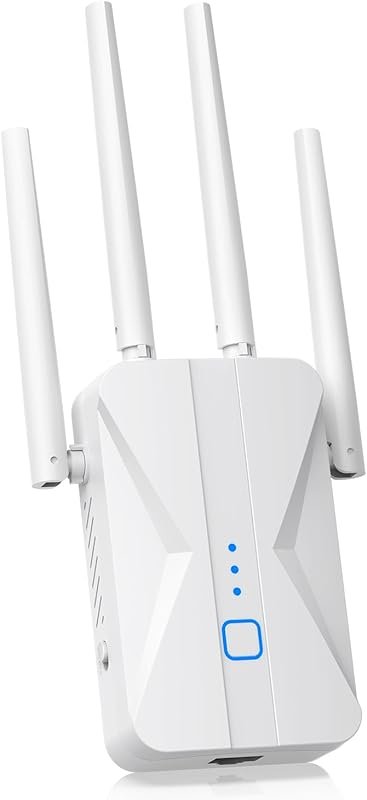 Dual Band WiFi Extender AC1200Mbps with Ethernet Port for Home Coverin
