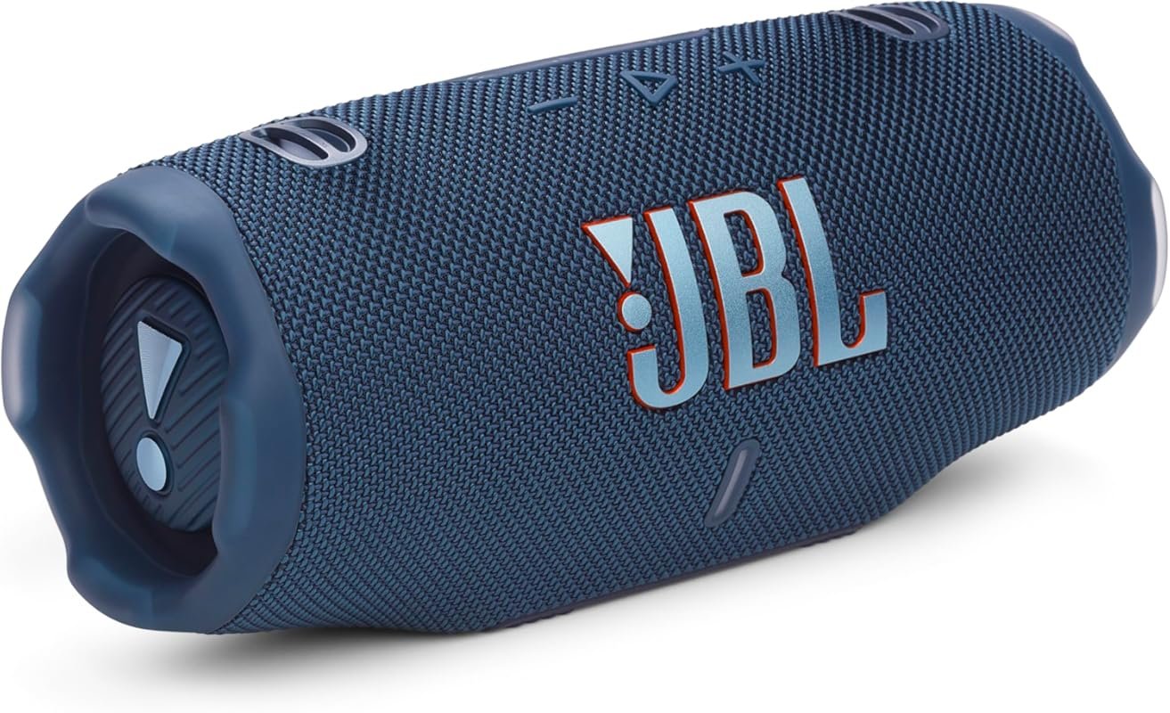 JBL Charge 6 Bluetooth Speaker, Waterproof, 28Hrs Playtime, AI Sound B
