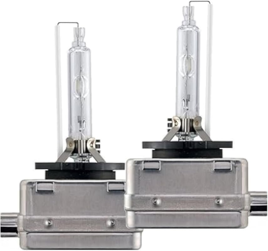 D1S Xenon HID Headlight Bulbs for Mercedes W204 C-Class Models, 6000K