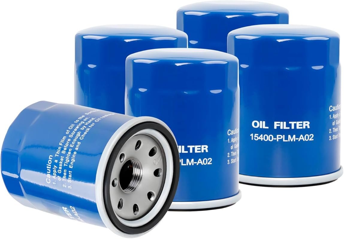 15400-PLM-A02 Oil Filters – Compatible with Honda Accord, CR-V, Civic,