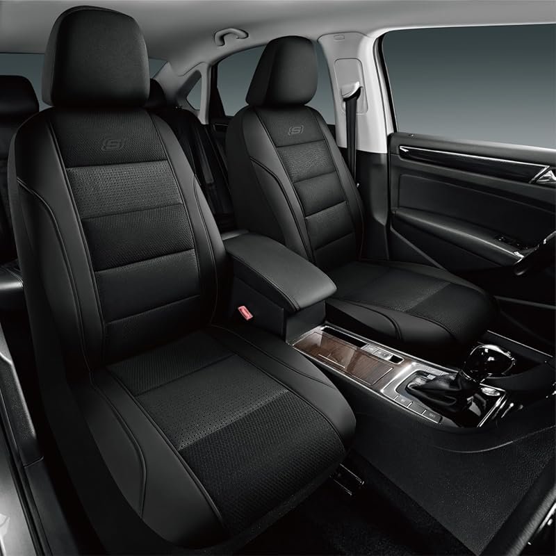 Skechers Men’s Seat Covers, Air-Cooled Memory Foam Car Seat Covers Fro