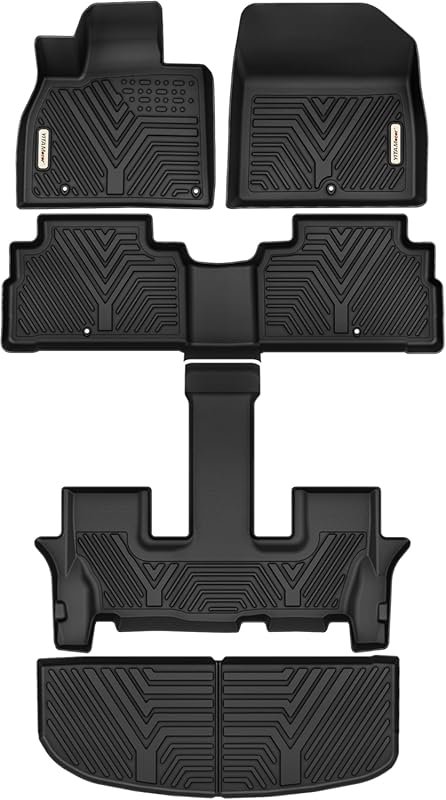 YITAMOTOR Custom Fit All-Weather Floor Liner Set for 2020-2025 Kia Tel