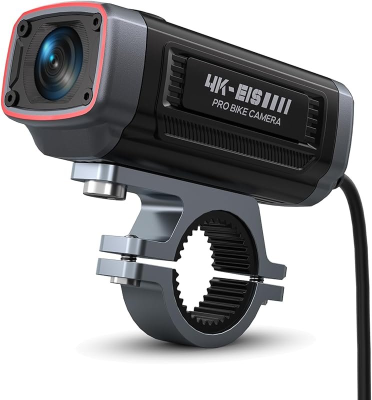 AKEEYO-710Pro EIS Motorcycle Camera: 4K28FPS 20MP, WiFi, IP66 waterpro
