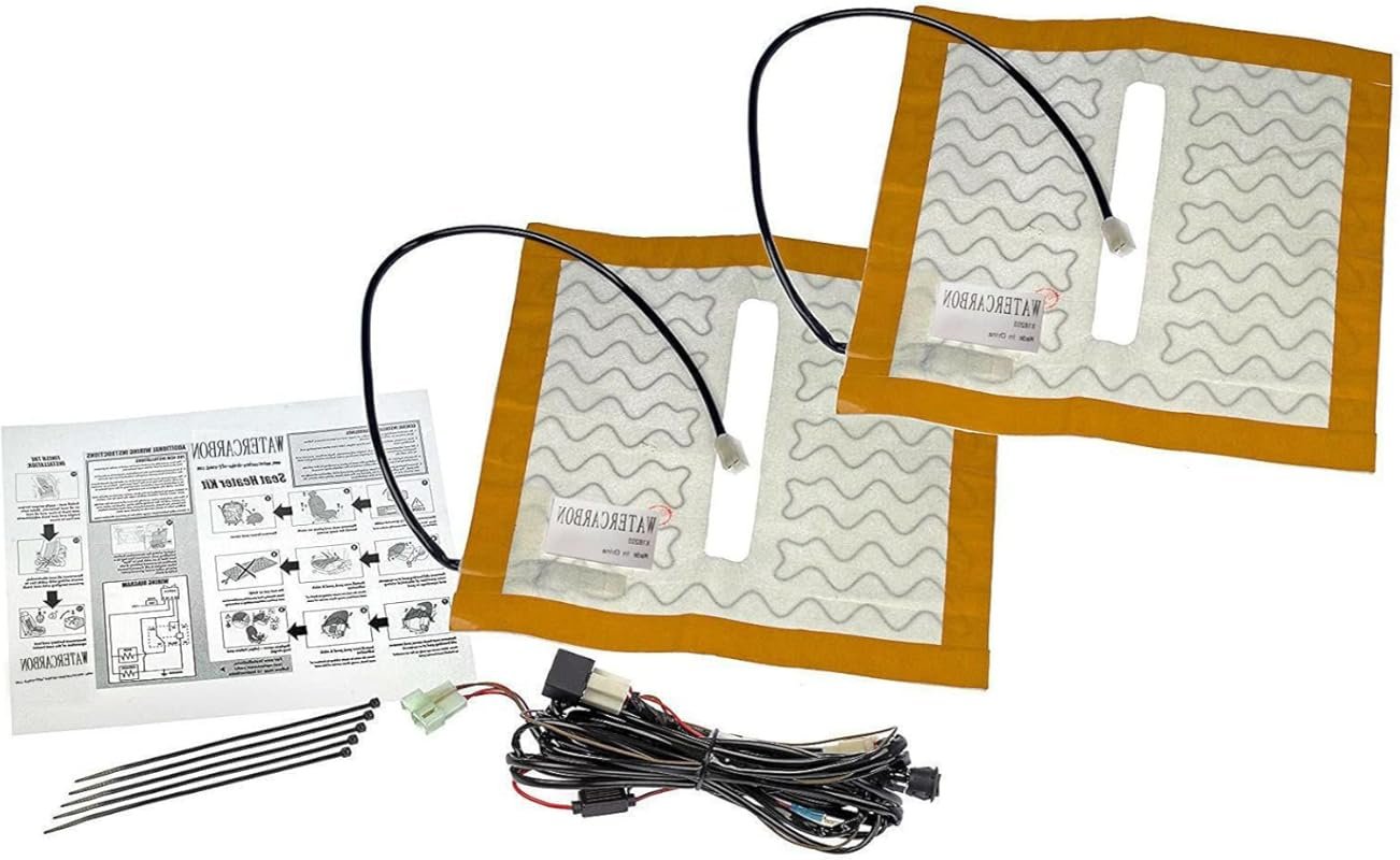 Universal Heated Seat Cover for Cars and Trucks for Winter Travel Comf