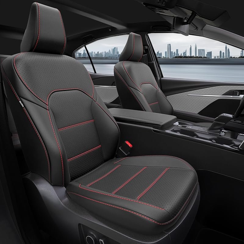 Custom Fit Seat Covers for Toyota Camry 2025-2026 LE/SE, Premium Faux 